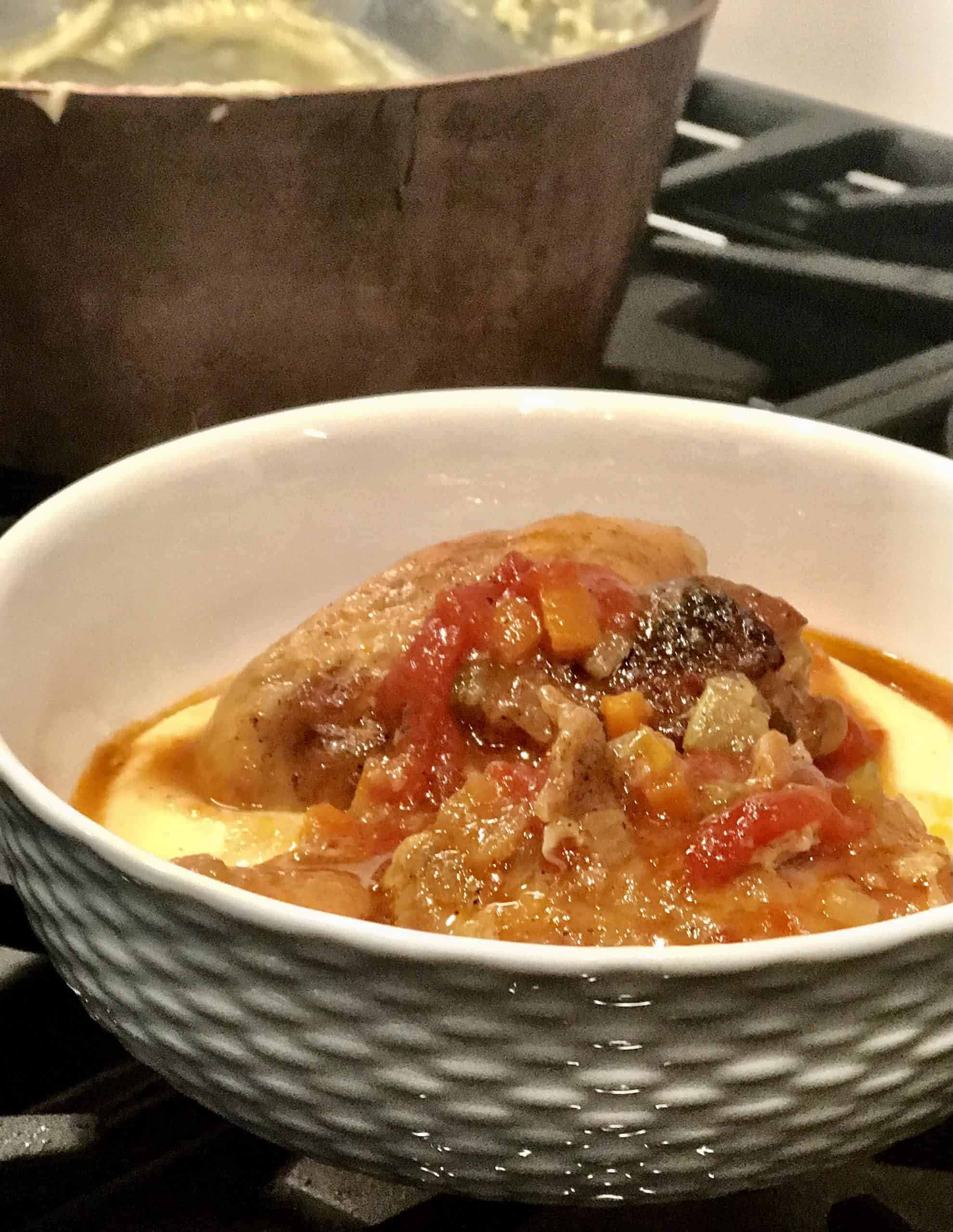 Nonna's Braised Chicken My Back Kitchen Recipes