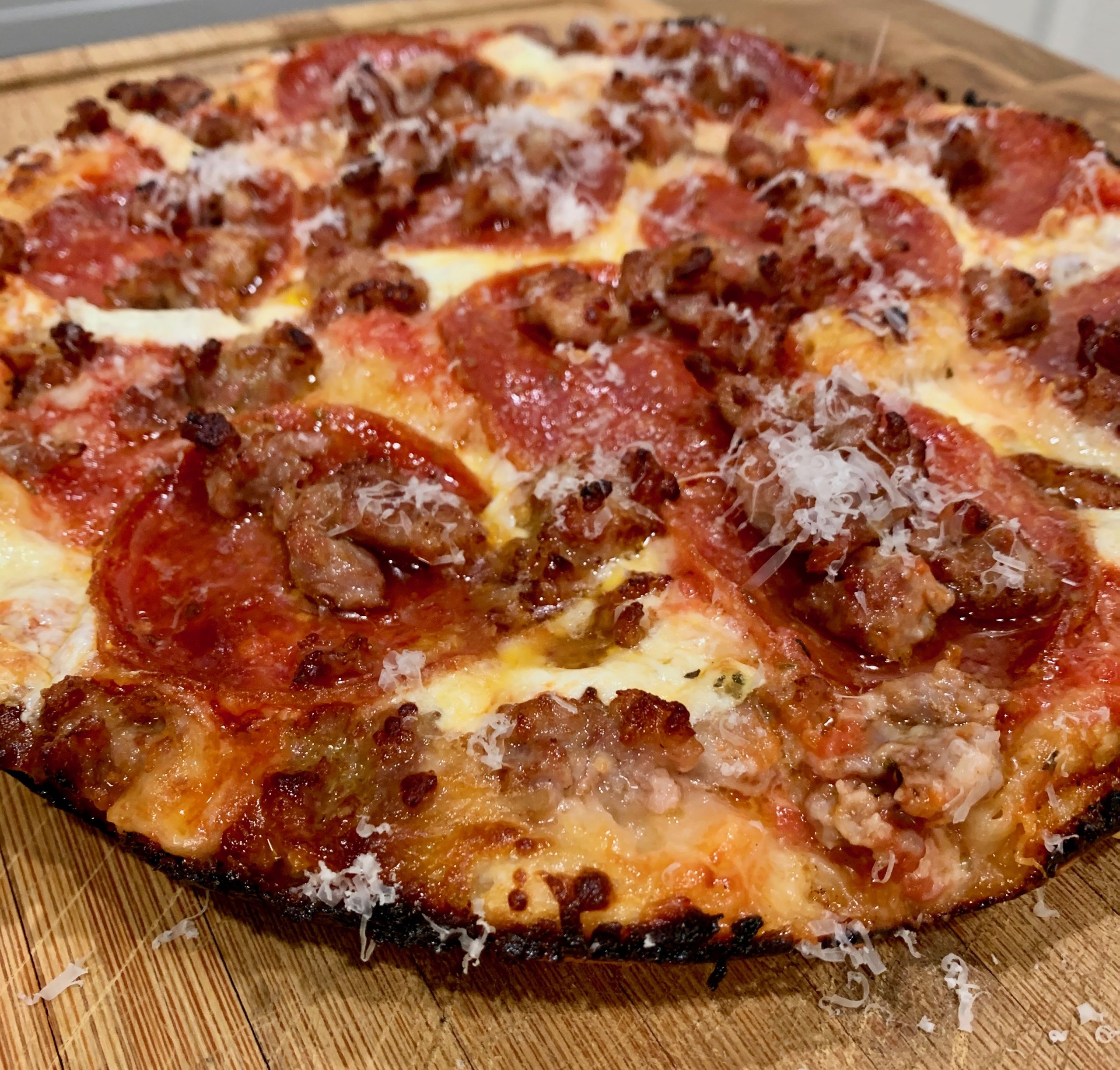 Handmade Pan Pizza Dough My Back Kitchen Recipes