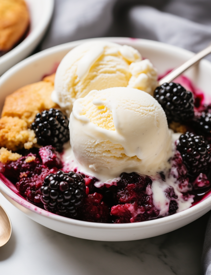 Dewberry Cobbler