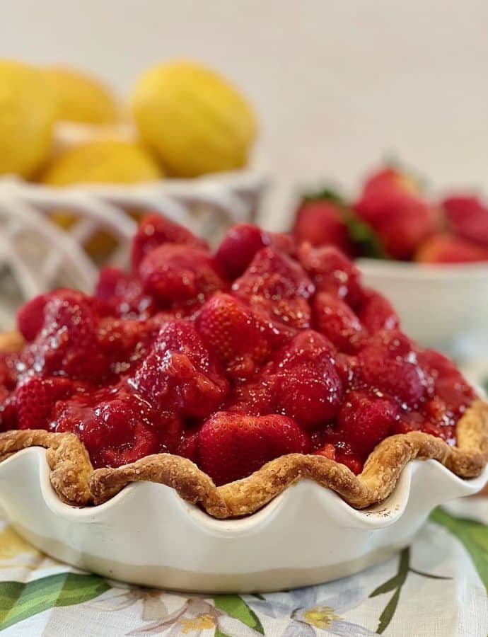 Fresh and Easy Strawberry Pie