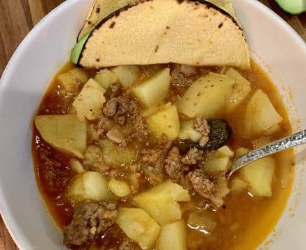 Picadillo con Papas