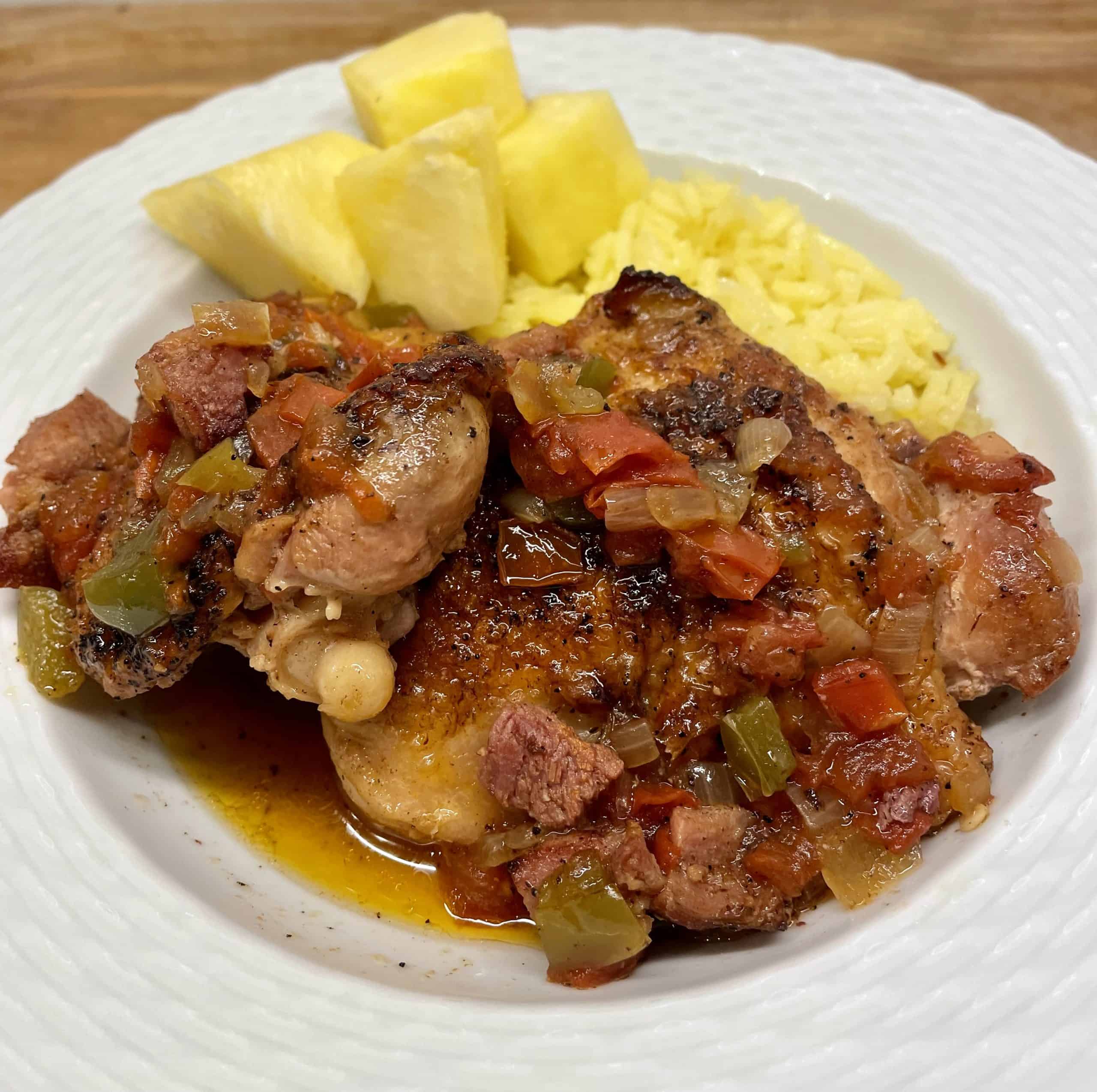 Best pollo al chilindron near me