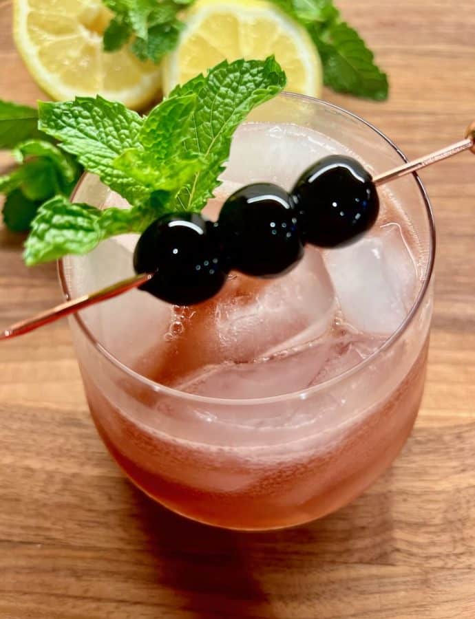 Cherry Bourbon Smash