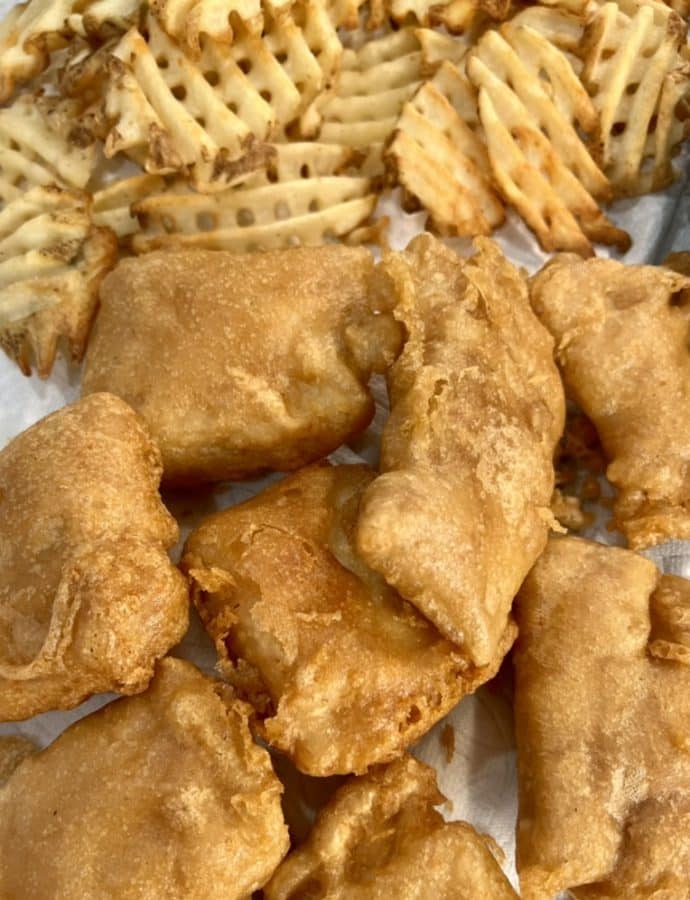 Beer Battered Halibut