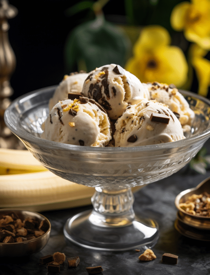 Banana Chocolate Chip Ice Cream